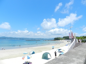 御座白浜海水浴場